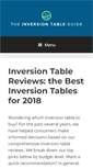 Mobile Screenshot of inversiontableguide.net