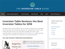 Tablet Screenshot of inversiontableguide.net